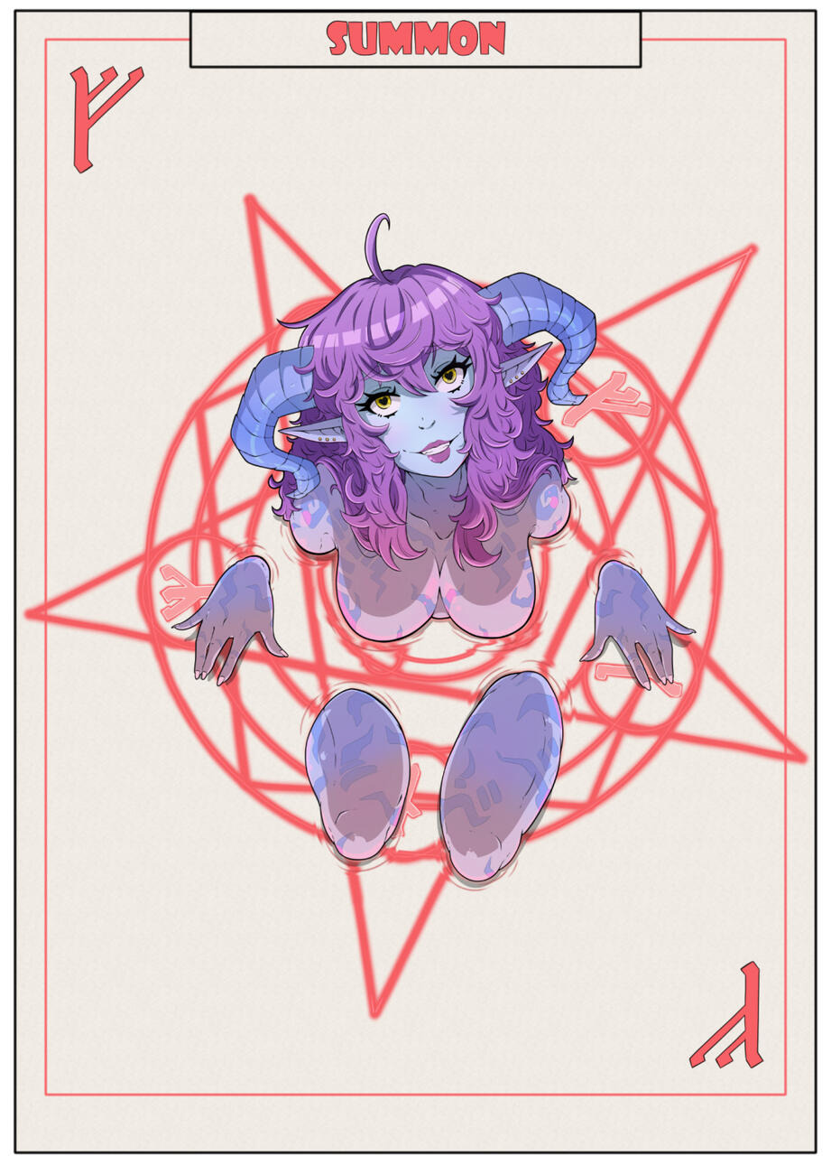 Summon Tarot Card